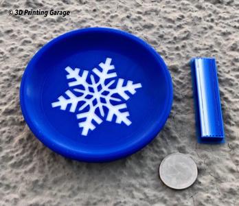 Coaster - winter (snowflake) - mmu