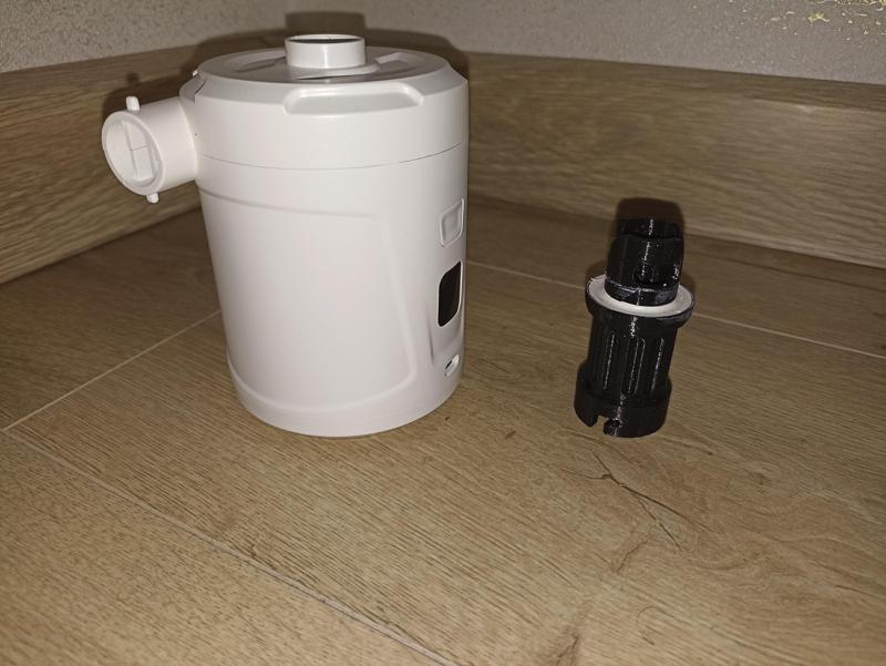 Electric pump adapter for sup board