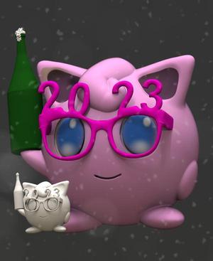 Jigglypuff - Awaiting 2023 - Pokémon Fan Art