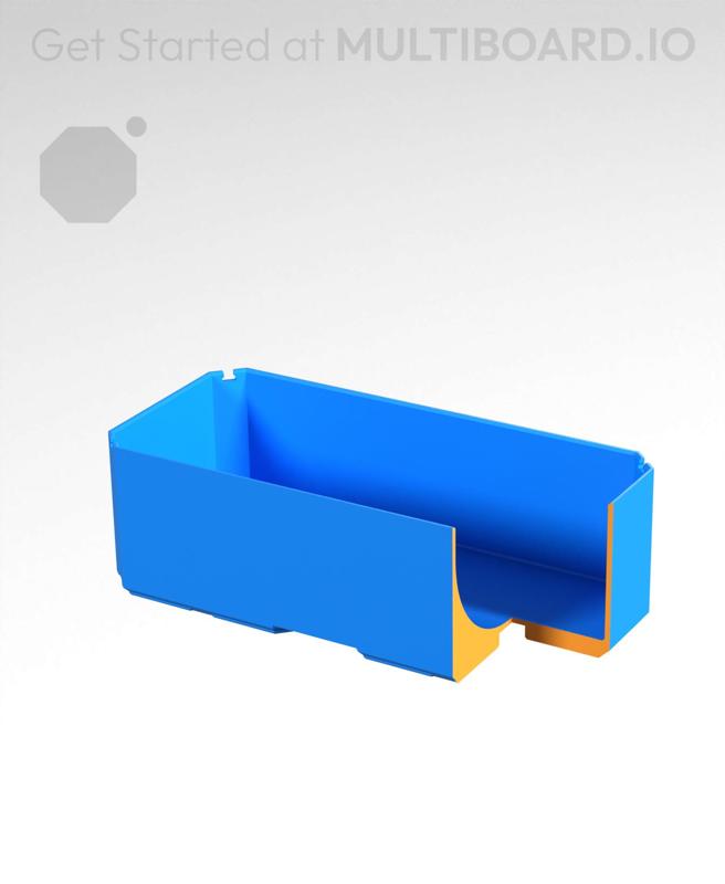 2x1x0.75 - Curved Bin - Multibin Insert