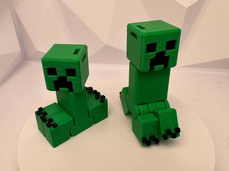 Minecraft Creeper Articulated