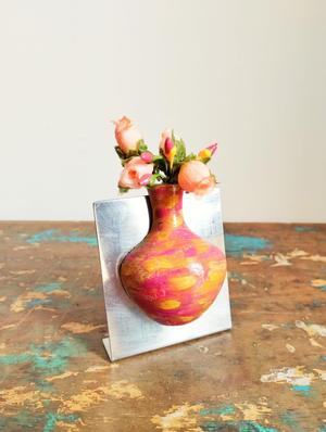 MAGNETIC FRIDGE VASE - FLOWER