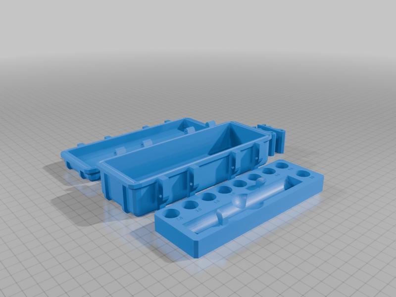 Kiste Locheisen Set 10-tlg. klein von Lidl Kraft Werkzeuge