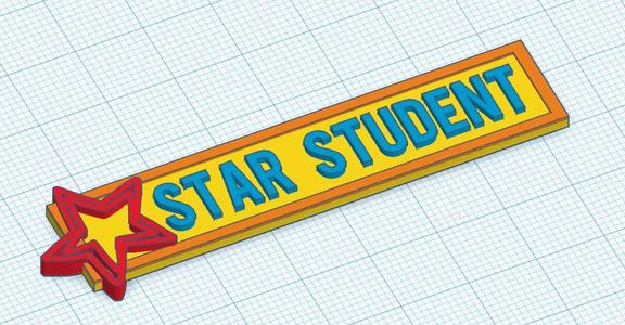 Star Student Badge 1