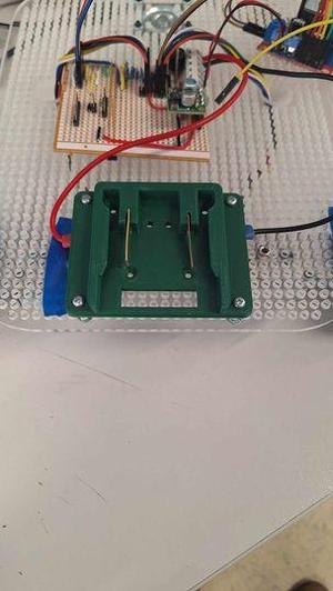 Ozito Battery Breakout for 3mm hole 5mm spacing