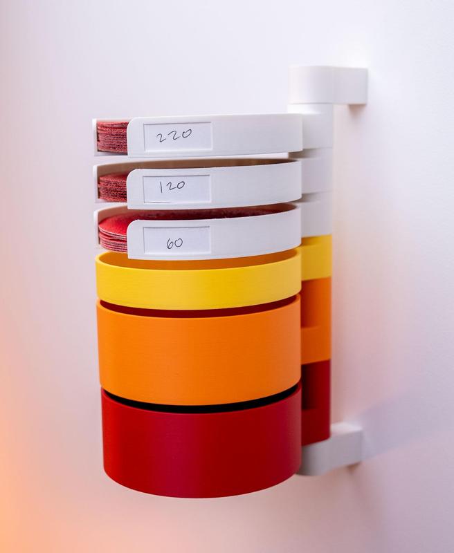 The Rail - Sanding Disc Bins