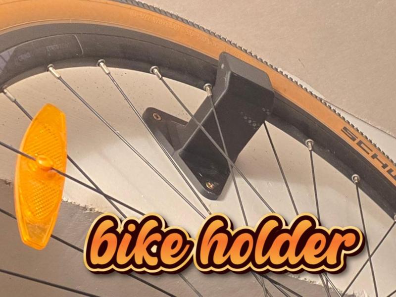Bike wall holder