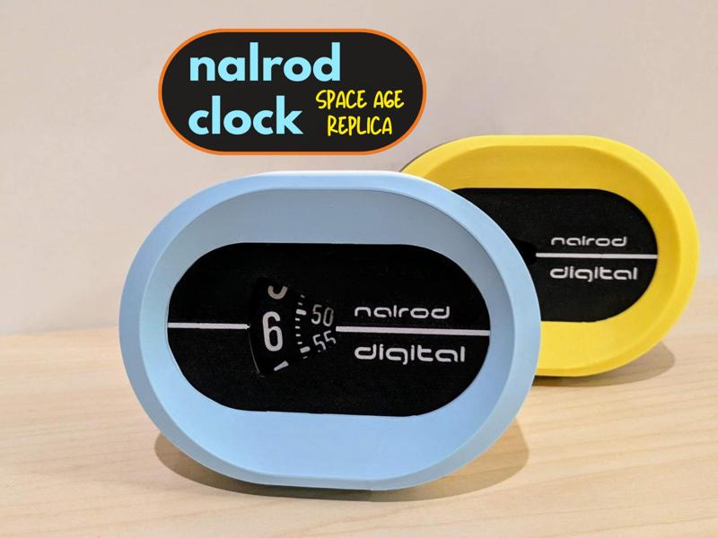 Nalrod Digital Clock