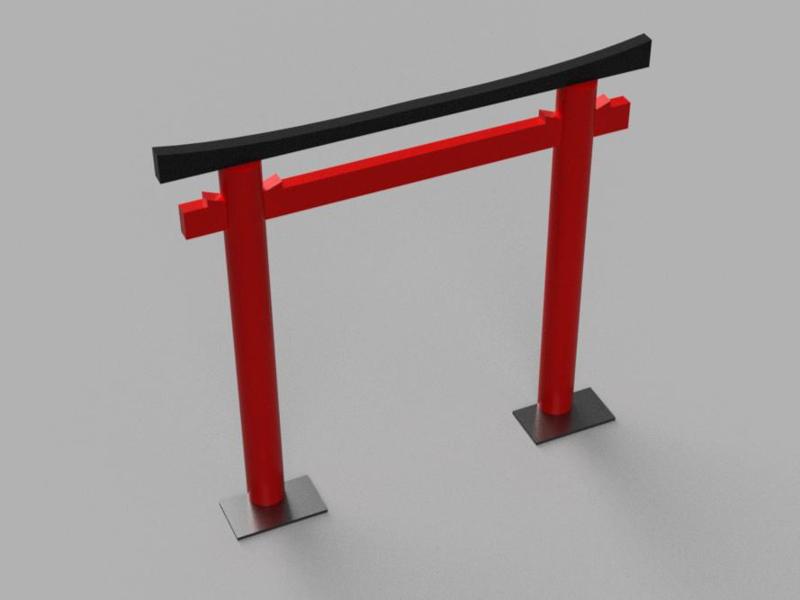 Japanese Torii gate