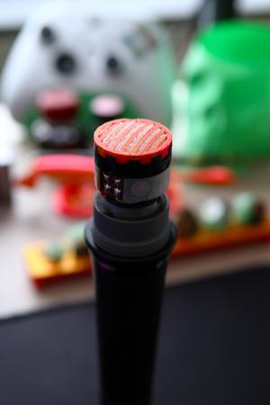 Mic capsule pop filter bracket