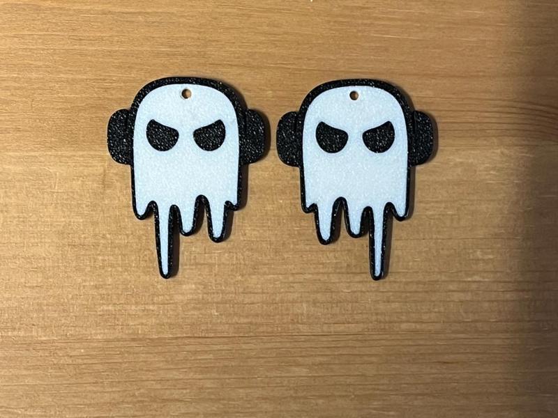 ghost earrings