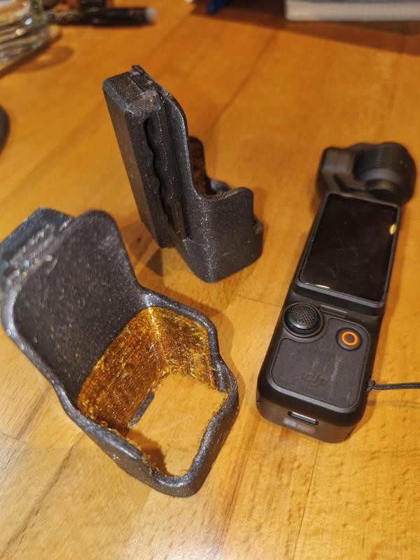 DJI Osmo Pocket 3 Clip Holder - Multimaterial