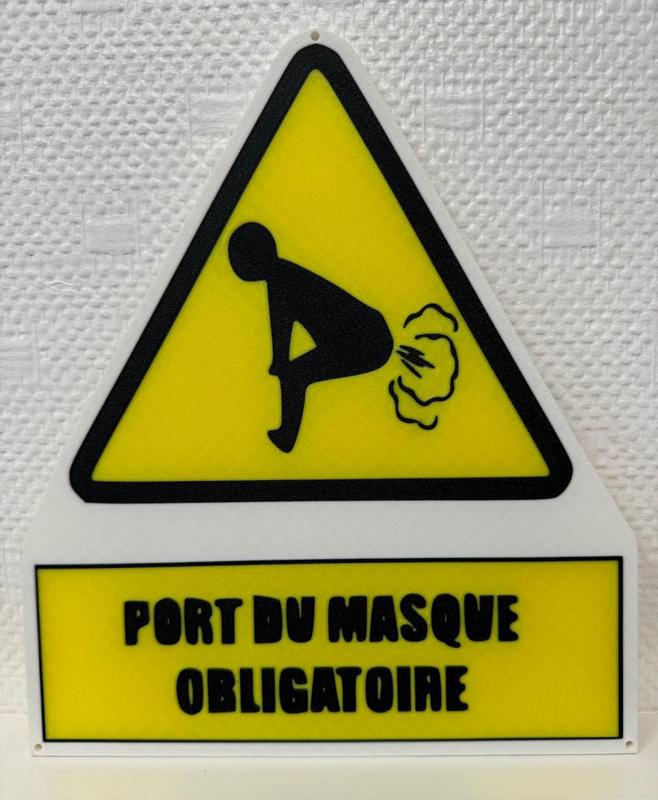 Port du masque obligatoire