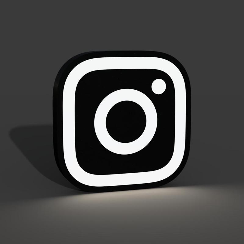Instagram Lightbox LED Lamp