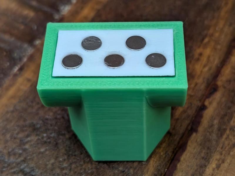 Magnetic hanger for drop ceilings