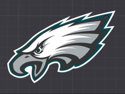 NFL Eagles Keychain