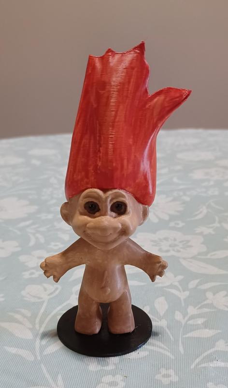 Retro Troll Doll Figure