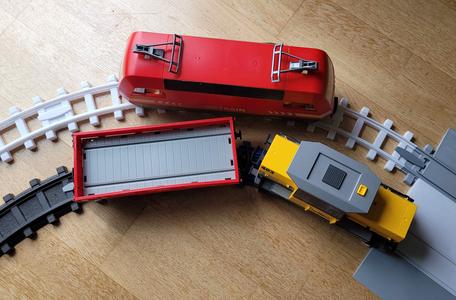 DIY-tracks for Playmobil Railway