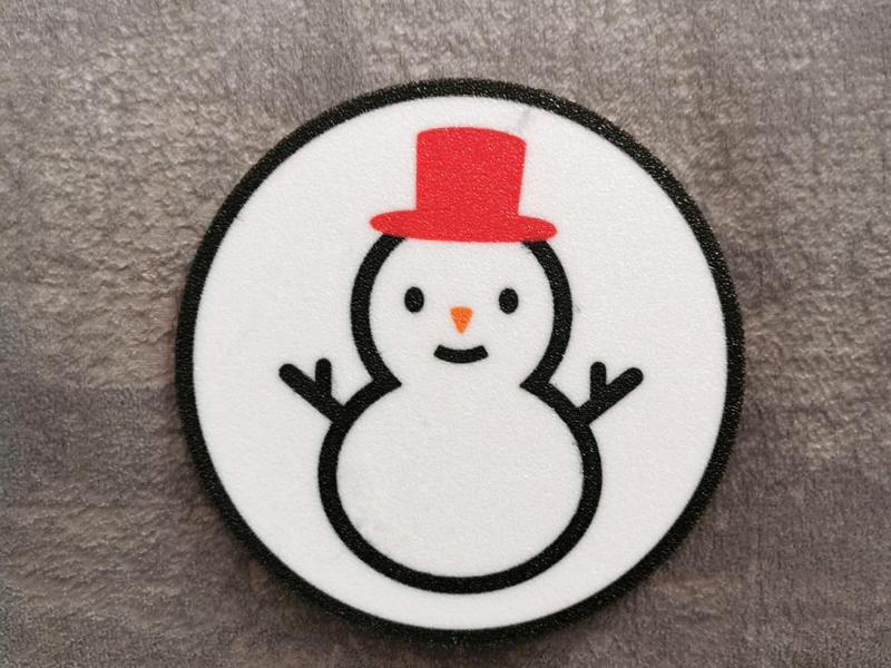 Snowman #2 - Coaster