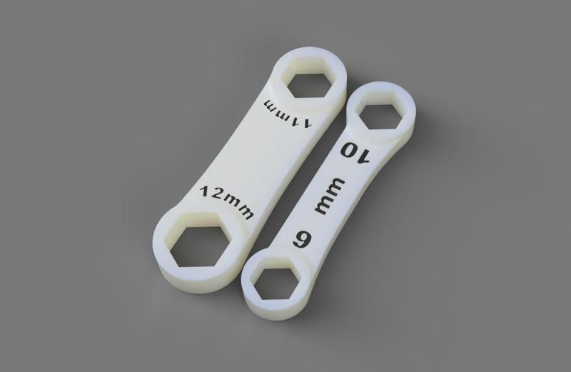 Double Wrench Set Metric // 3 - 20 mm