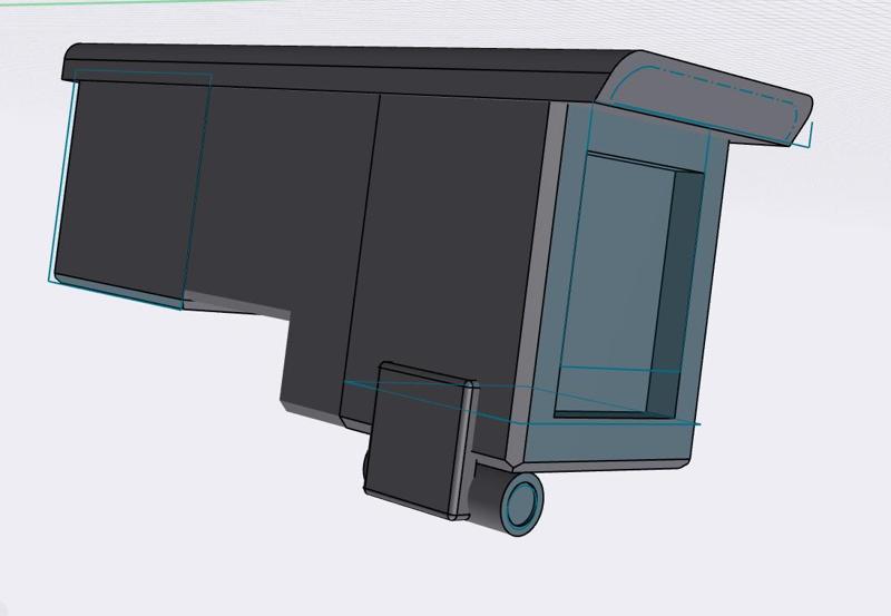 Camera man head for mini 13
