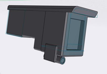 Camera man head for mini 13