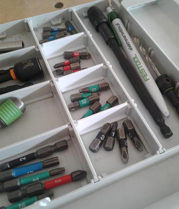 Small Partition for Tanos / Festool systainer SYS3 DF M 137 / M 187