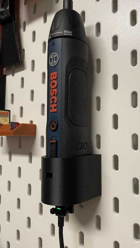 Bosch Professional Go with magnetic charging cable for IKEA Skadis