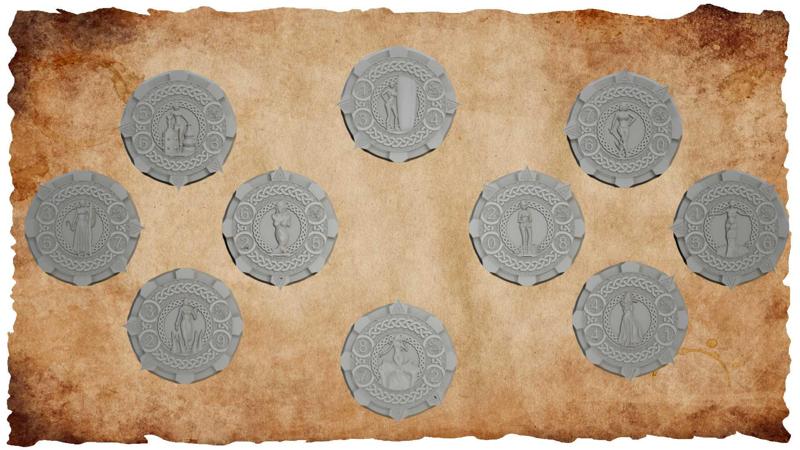 Pack 5 of 10 Coins for TYR Coin Battle Game