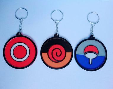 Naruto Shippuden Clan Key Rings