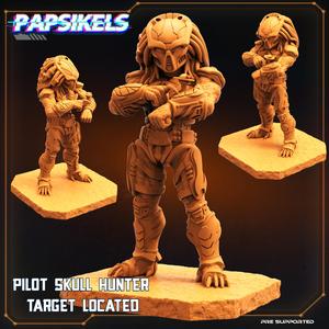 PILOT SKULL HUNTER - TARGET LOCATED