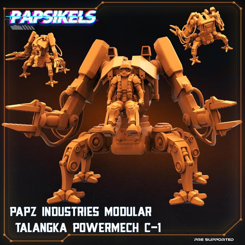 PAPZ INDUSTRIES MODULAR TALANGKA POWERMECH C-1