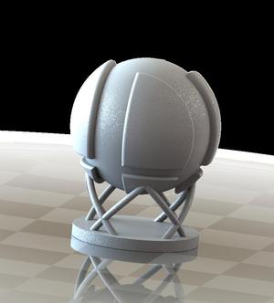 Smash Bros Ball Trophy