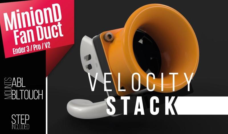 Velocity Stack for MinionD dual duct
