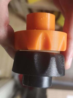 Citroen Jumper / Fiat Ducato co-driver seat knob