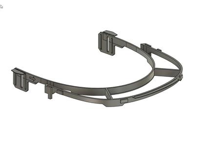 Face Shield  - binding foil + 10-20  knitted rubber