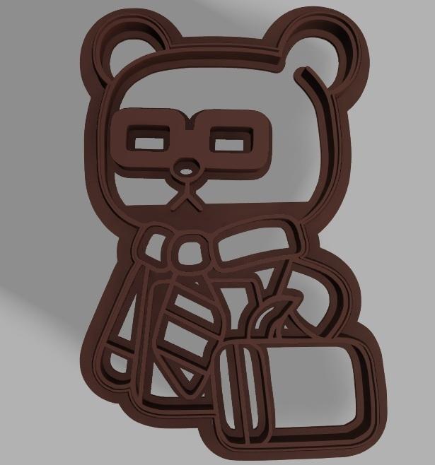 4 x Toy pack - Bluey Cookie/Dough Cutter