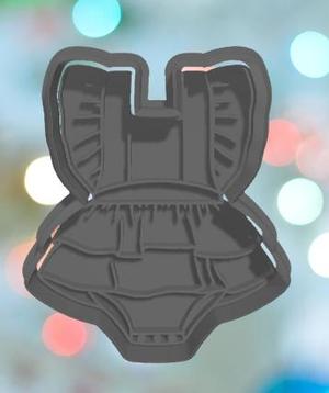 Baby Shower Baby Girl dress Cookie Cutter