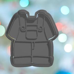 Baby Shower Baby Boy Jean Overall Cookie Cutter