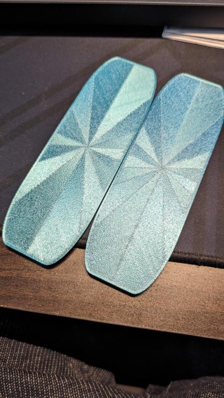 Bookmark with different bed patterns