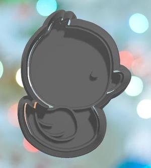 Baby Shower Toy Duck Cookie Cutter