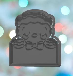 Christmas Ginger Bread Man Plaque Cookie Cutter