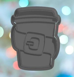 Christmas Santa Coffee Cup Cookie Cutter