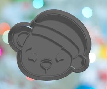Christmas Bear Cookie Cutter