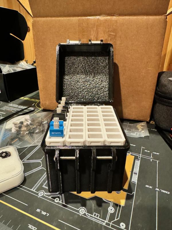 Rugged 1S Tinywhoop Battery Box