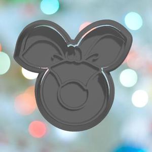 Baby Shower Teether With Bow Cookie Cutter