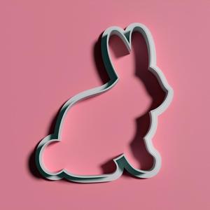 Bunny Head Cookie Cutter – Easter Cutter – 7.2 x 8.8 cm