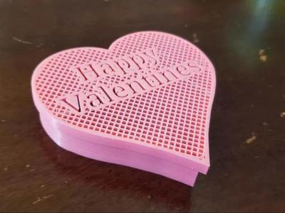 Valentine Box (Happy Valentines Lid) 