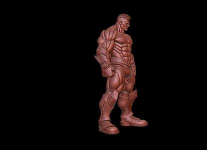 Titan Guardian – CA0022 Gift Bust Figure Unique & Detailed 3D Print Model