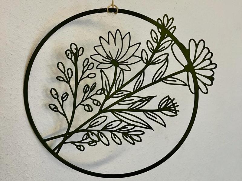 Thin spring flowers for the window